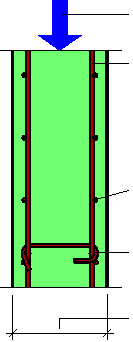 Wandquerschnitt