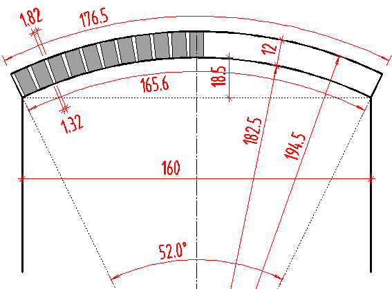 fertige Zeichnung